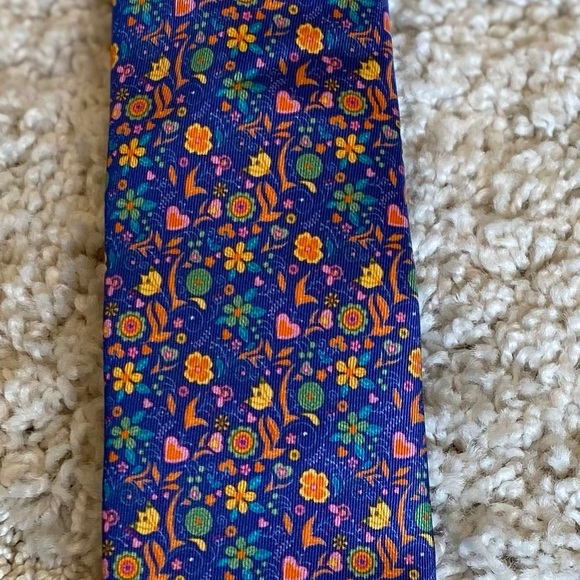 Ben Silver Other - Ben Silver Flower Floral Tie NWT Made in Italy